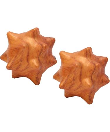 Relaxing Wooden Palm Massage Tool for Elderly - Prickly Acupuncture Points & Hand Massage - Buy Online on GoSupps.com