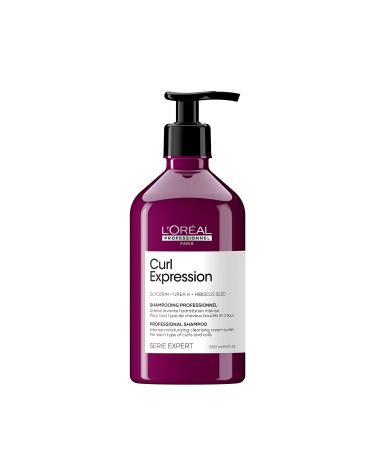 L'Oreal Professionnel Curl Expression Moisturizing Shampoo | Hydrates & Detangles | For Curly & Coily Hair Types | Sulfate & Paraben Free | 16.907 Fl. Oz.