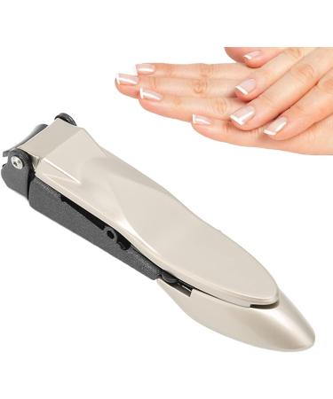Nail Clippers Smooth Blade Nail Chip Storage Rust Resistant Non Slip Handle Portable for Home Use - Buy Online on GoSupps.com