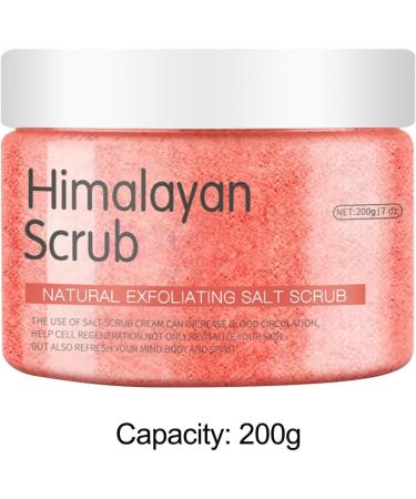  Pruojhw Women's Body Scrubs | 200g Natural Salt Care Wash - Shower Scrub | For Dead Skin Care Radiance Beauty Bath Hands Feet Back Knee Spa Daily - Buy Online on GoSupps.com