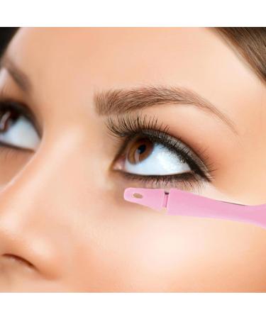 Eyeliner Helper Tool | Silicone Eyeliner Stencils Lipstick Wearing Aid Face Cream Applicator Easy Makeup Tool Eyeliner Applicator Tool for Makeup Shzons Pink - Buy Online on GoSupps.com