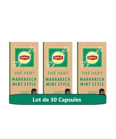 Lipton - Nespresso compatible Green Tea Marrakech capsules - 3x10