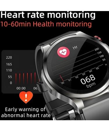 Smart Diabetic Watch: Glucose Monitor & Fitness Tracker for Men and Women - Silver - Buy Online on GoSupps.com