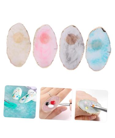 Beaupretty 4-Piece Nail Polish Mixing Bowl Set | Cosmetic Makeup Palette Rings for Nail Art | Ideal for Professional & DIY Use - Buy Online on GoSupps.com