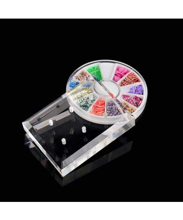 Acrylic Nail Drill Bit Holder Stand Case - 6 Holes Display Organizer for Manicure Tools - Clear | Home & Salon Use - Buy Online on GoSupps.com