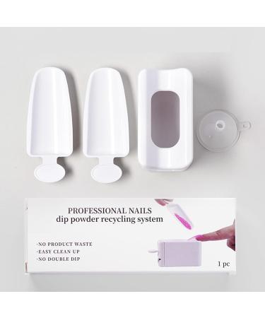 Plateau de recyclage portable 2 en 1 pour le - Bo te de rangement de poudre de trempage r utilisable - Plateau de poudre pour ongles compact - Buy Online on GoSupps.com