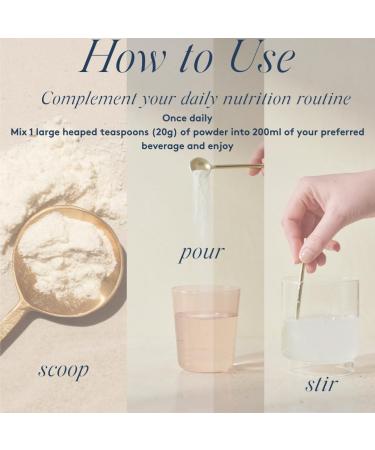 DOSE & CO. Collagen Peptide Creamer Vanilla 12 Oz Supports Healhier Hair Skin & Nails Mixes Easily Type I & III Bovine Collagen for Women & Men Non GMO Preservative & Gluten-Free - Buy Online on GoSupps.com