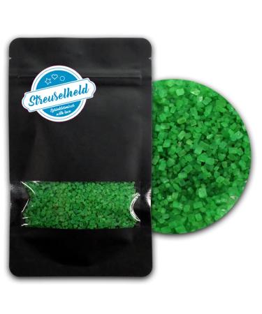 Streuselheld Crystal Green Sprinkles - 40g for Cake & Cookie Decoration | International Shipping - Buy Online on GoSupps.com