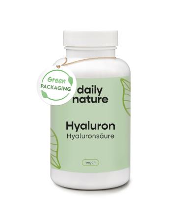 Dailynature hyaluronic acid 90 capsules |1 100 kda |High dose with 500 mg sodium hyaluronate per capsule |Vegan |Without unwanted additives |Gluten -free |lactose -free - Buy Online on GoSupps.com