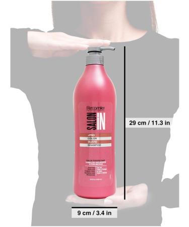 RECAMIER Salt Free Shampoo & Color Guard Conditioner Set | 33.3 OZ | Protect Your Hair Color - International Shipping Available - Buy Online on GoSupps.com