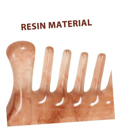 Magiclulu 4 Pieces Massage Comb Set - Afro-Kamm & Gua Sha Board for Neck Massage Hair Grooming and Relaxation | International Shipping Available - Buy Online on GoSupps.com