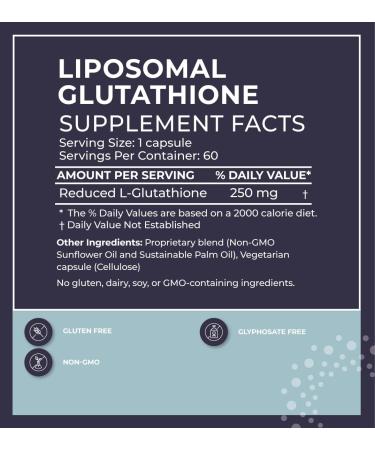 BodyBio Liposomal Glutathione - Powerful Antioxidant for Detox & Immune Support - Buy Online on GoSupps.com