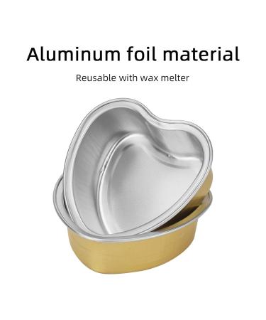 10 Pack Mini Wax Melts & Aluminum Foil Shells for Hair Removal | International Shipping | Wax Bean Melting Shells - Buy Online on GoSupps.com