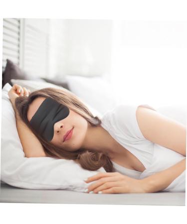 FRCOLOR Sleep Mask Set - 2pcs Silk Eye Covers & Pajama Blindfold for Travel | Comfortable Eye Patches & Blackout Stickers - Buy Online on GoSupps.com