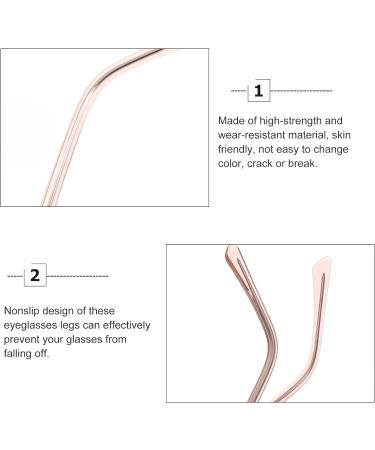 Iplusmile Universal Metal Glasses Replacement Bars - 1 Pair of Screws Included | International Shipping - Buy Online on GoSupps.com