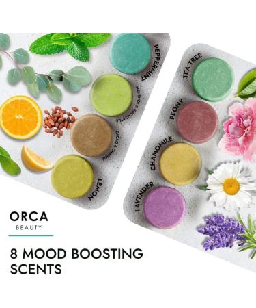 Shower Steamers Variety Pack - 8 Scents with Eucalyptus, Aromatherapy, Menthol - For Women & Men - Buy Online on GoSupps.com