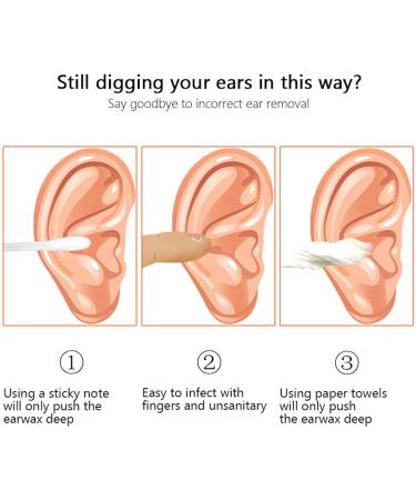 6-Piece Stainless Steel Double Head Spiral Ear Wax Removal Tool Set - Adult Ear Pick Health Care Kit - Brown - Buy Online on GoSupps.com