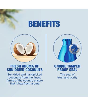 Parachute 100% Pure Unrefined Coconut Oil | 200ml Jar | Chemical-Free & Preservative-Free - Buy Online on GoSupps.com