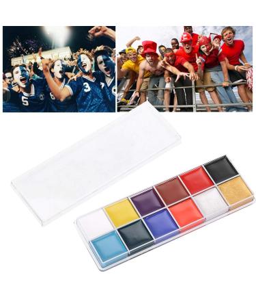 SunshineFace 12 Colors Oil: Vibrant Face & Body Paint for Halloween Cosplay & Parties - Perfect for Adults - Buy Online on GoSupps.com