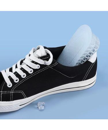 Height Increase Insoles - Premium Shoe Lifts for Sports & Everyday Wear | 3.5cm Transparent & Stylish Hock Absorption - Buy Online on GoSupps.com