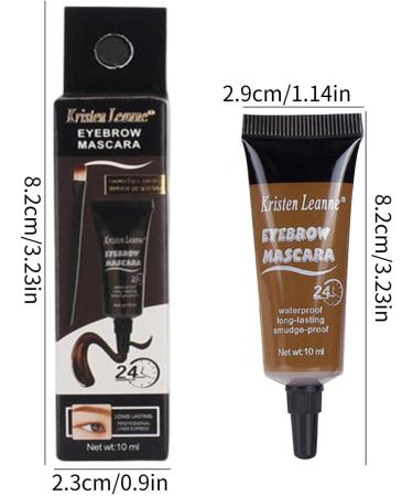 Gel for Eyebrows - Long Lasting Waterproof Eyebrow Liquid Gel Eyebrow Mascara Makeup Brow Fast Sculpt Shape Eyebrows for Women Girls Her Sritob 1# - Buy Online on GoSupps.com