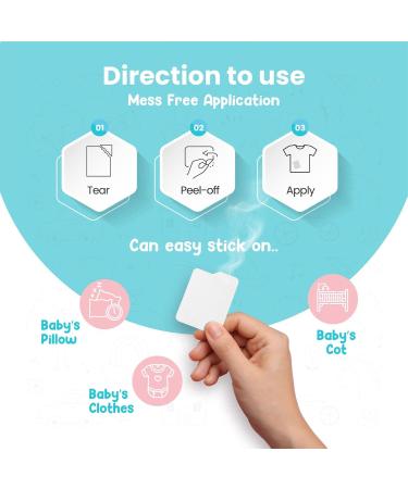 Mother Sparsh Natural Vapour Patches For Kids With Eucalyptus Oil Peppermint Oil & Thymol Crystal (Camphor Free) | Quick Relief from Runny Nose & Nasal Congestion | Lasts Upto 8 Hrs-(Pack of 5) - Buy Online on GoSupps.com