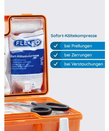 20x Flexeo Large Immediate Cooling Compress - 15x17 cm Cold Soothing Ice Packs for Fast Relief | Instant Cool Packs for Pain Relief - Buy Online on GoSupps.com