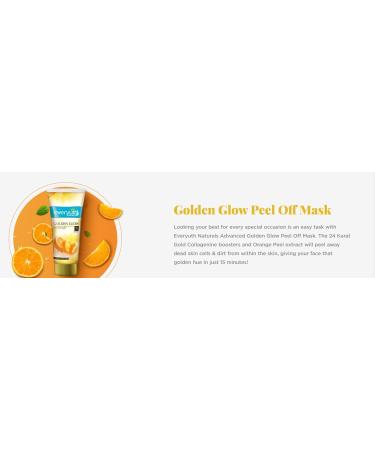Naturals Golden Glow Peel Off Mask - Radiant Skin Detoxify & Rejuvenate - Buy Online Worldwide - Buy Online on GoSupps.com