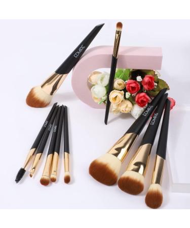 EDMIRE 10pcs Makeup Brushes Set - Foundation, Eyeshadow, and Eyebrow Brushes for Women - Perfect Gift for Anniversary, Valentine, Birthday - Buy Online on GoSupps.com