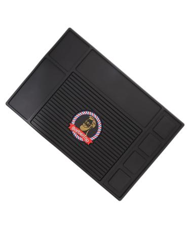 NUSITOU Hairdressing Tool Pad Clippers Mat Barber Supplies Hairdresser Tools Hairdressing Mat Hairdressing Tool Mat Hair Trimmers Pad Barber Pad Station Mat Anti-Skid Mat Barber Mat