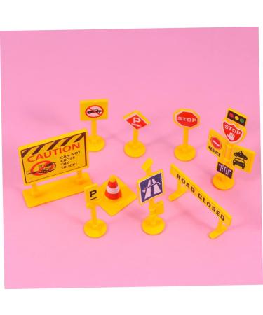 Fireman Birthday Cake Toppers - Kids Cupcake Decorations Set with Road Sign Picks - Firefighter Theme Party Supplies - Buy Online on GoSupps.com