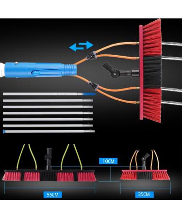 Window Cleaning Pole Water Fed Telescopic Brush Extendable Cleaner Conservatory Roof Suitable for Photovoltaic Panel Cleaning Trucks Roof Cleaning Tools Window Cleaner Kit 3Rod length35head 35head 3Rod length - Buy Online on GoSupps.com