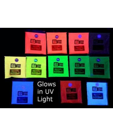  ZUPERPAINT UV Fluorescent Pigment Ultra Gloss in the Dark Larger 50g Used for Light Shelf or Resin Jewelry (Vilolet Purple) - Buy Online on GoSupps.com