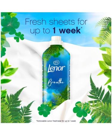 Lenor Fabric Conditioner 50 Washes 1.65L Wellbeing Collection Ocean Mist Scent Pack of 2 + for You: Organza Small Bag - Buy Online on GoSupps.com