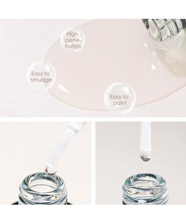 Haitee 8ml Blooming Gel Nail Polish | Clear Blossom Nail Gel for Stunning Watercolor Nail Art | DIY Salon Manicure Design - Buy Online on GoSupps.com