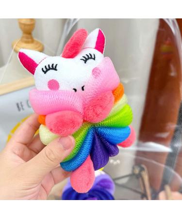 Kisangel Bath Cleaning Scrubbers - 2pcs Cute Baby Bath Balls & Exfoliating Tools for Kids - Buy Online on GoSupps.com