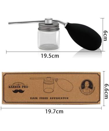 lahomia Refillable Talc Powder Blower Puffer Barbers Talc Bottle - Buy Online on GoSupps.com