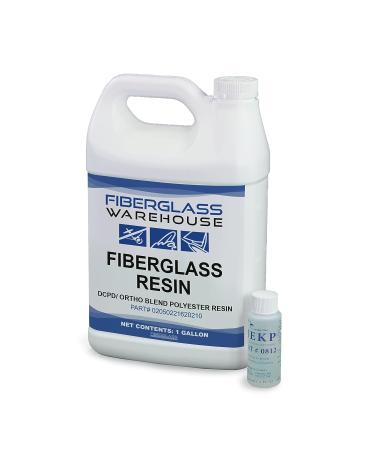 Premium Marine Grade Fiberglass Resin - Gallon with 2oz MEKP | Low Viscosity Coating for Boats, RVs, Cars & Trucks - Buy Online on GoSupps.com