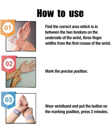 iFory 5 Pair Motion Sickness Bands - Anti-Nausea Wristbands for Kids & Adults - Buy Online on GoSupps.com