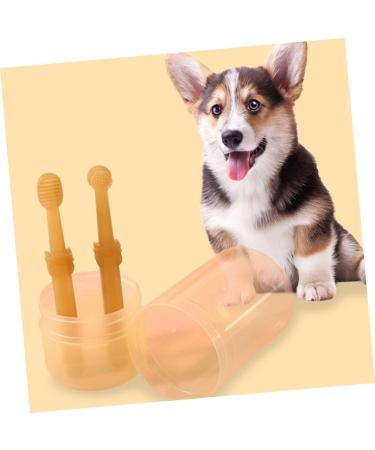 Sosoport 1 Set Pet Toothbrush Set Dog Toothbrush and Toothpaste Doggie Cat Travel Tufted Large Dog - Buy Online on GoSupps.com