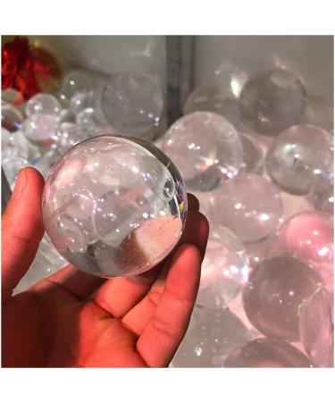 Natural Crystal Rough Fused Stone Beautiful White Quartz Stone Magic Ball phototherapy Crystals Home Goods - Buy Online on GoSupps.com