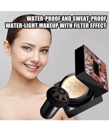 BB Cream Mushroom Head Air Cushion BB Cream Nude Makeup Brightening Pigment Makeup Base (A) - Buy Online on GoSupps.com