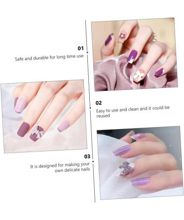 Coheali 10 pcs Nail Shape Silicone Templates | DIY Nail Art Decoration 3D Nail Charms & Resin Shapes - Buy Online on GoSupps.com