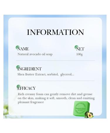 Avocado Bar Soap & Moisturizing Shampoo Tea Tree Mint Shea Butter & Aloe for All Hair Types | International Shipping Available - Buy Online on GoSupps.com