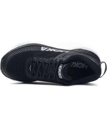 HOKA ONE ONE Men's Bondi 7 Running Shoe - Black White - Size 9 - Buy Online on GoSupps.com