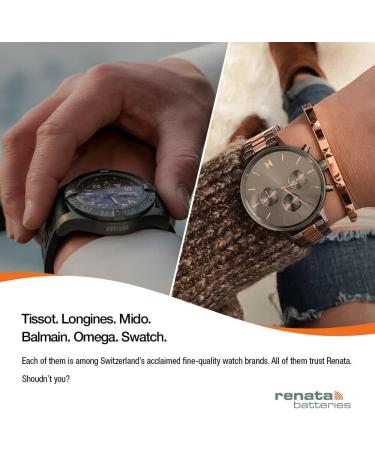 Renata 377 SR626SW Batteries - 1.55V Silver Oxide Watch Battery (20 Count) | International Shipping Available - Buy Online on GoSupps.com