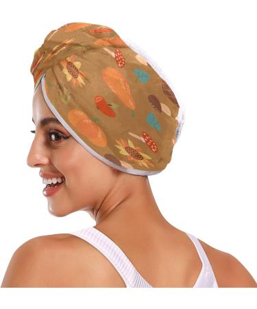 Cucurbit Dry Hair Cap - 2 Piece Quick Dry Towel Set with Button Headband | Super Absorbent Soft & Comfortable | Fast International Shipping - Buy Online on GoSupps.com