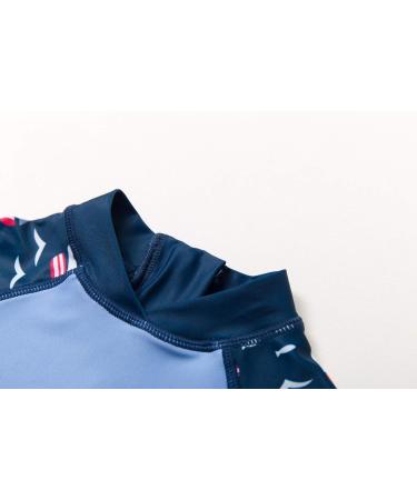 BONVERANO Baby Boys Swimsuit | Toddler Bathing Suit 2-3 Years | UPF 50+ Sun Protection | Long Sleeve One Piece Swimwear - Buy Online on GoSupps.com