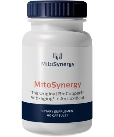 Original BioCopper1 (Cunermuspir) - BioAvailable Copper MultiVitamin with CoQ10 and d-ribose to Boost NAD+ Supports Mitochondrial ATP Energy Brain and Joint Health 60 Count (Pack of 1)
