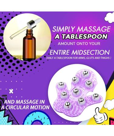 MagiDeal 4x Massage Gloves - Full Body Massager with 9 Rotating Balls for Ultimate Relaxation - Buy Online on GoSupps.com